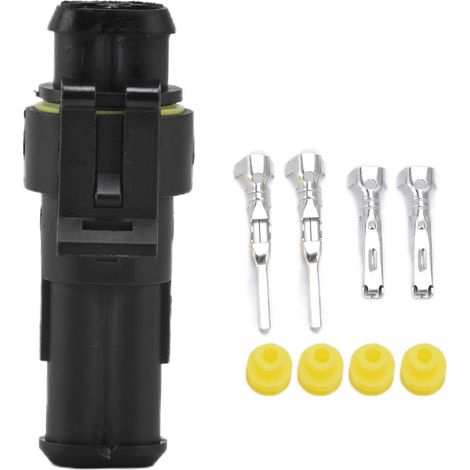 1,5-mm-wasserdichte Kfz-Steckverbinder, Stecker-Set (männlich/weiblich), verschiedene Klemmen für die Kfz-Verkabelung (1/5)