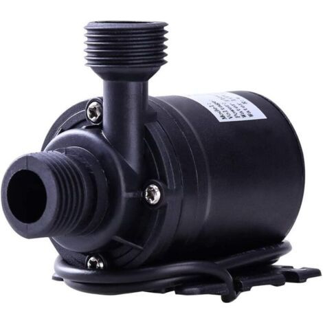 DC 12V Pompe à eau submersible sans balai 800L / H 5M pour système de circulation d'eau de système de circulation solaire de la piscine Fontaine (1/5)