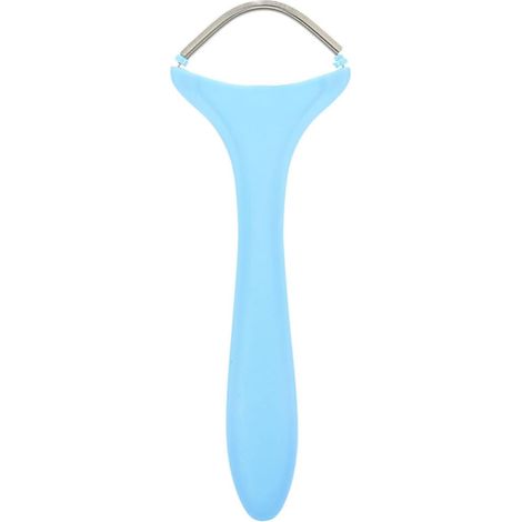 Épilateur à Ressort Manuel pour Visage Femme, Épilateur Facial Bleu, Appareil D'épilation Portable Doux pour Peau, Épilation Visage et Corps, 1 Pièce (1/5)