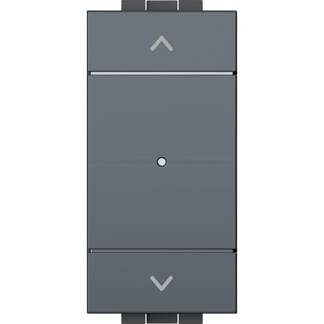ETTROIT Smart Wifi Rollladen Knopfsteuerung verbunden auf und ab Tuya App grau Farbe kompatibel mit Living LGWF1202