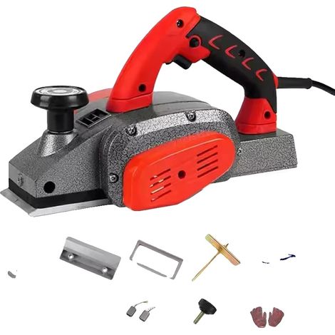 Pialla elettrica, motore potente, design portatile, colore rosso - Spina europea (1/2)