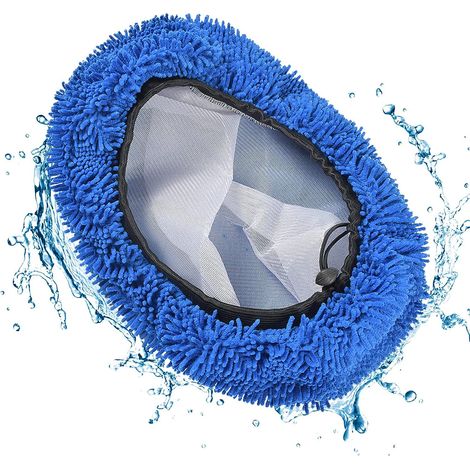 Housse pour Brosse de Voiture, Brosse pour Lavage Voiture,Accessoires Nettoyage Voiture Lavage(Bleu) (1/5)
