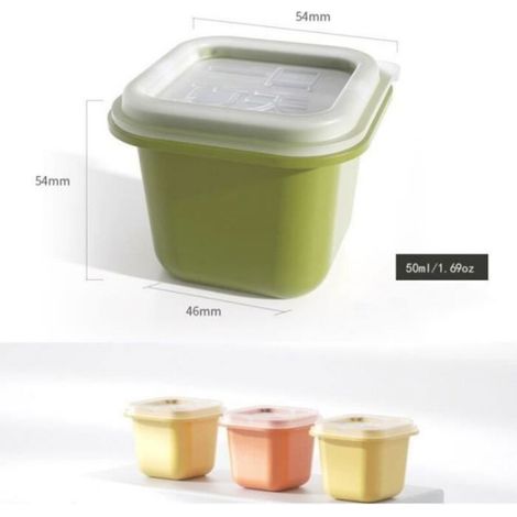 Moule À Glace - Moule À Popsicle En Silicone Réutilisable - Pour Crèmes Glacées Sorbets Et Yaourts - 6 Compartiments (1/4)