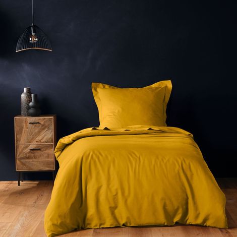 Housse de Couette "Lina" 140x200cm Curry