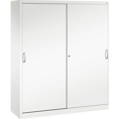 C+P, Armoire à portes coulissantes ACURADO, 8 tablettes, h x l (1/2)