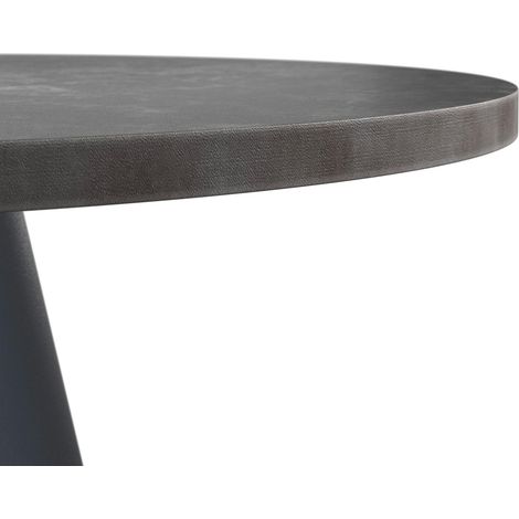 Mömax Couchtisch Mila Dunkelgrau /Schwarz Metall/Stein 2-er Set (1/5)