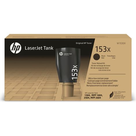 HP 153X Black Original LaserJet Tank Toner Reload Kit Cartuccia Toner 1 pz (1/4)