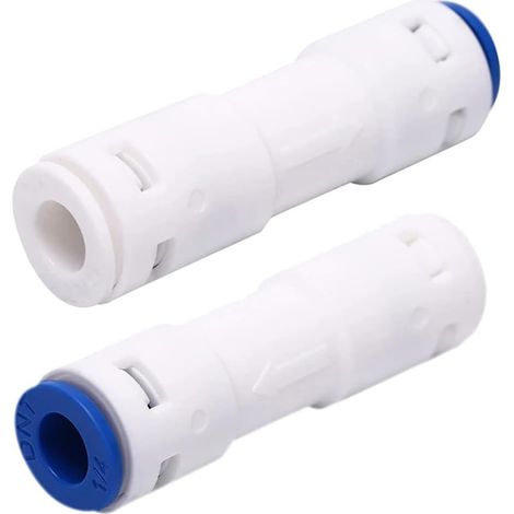 1/4" RO Water Pipe Straight Check Valve Compatible with RO Water Systems (1/5)