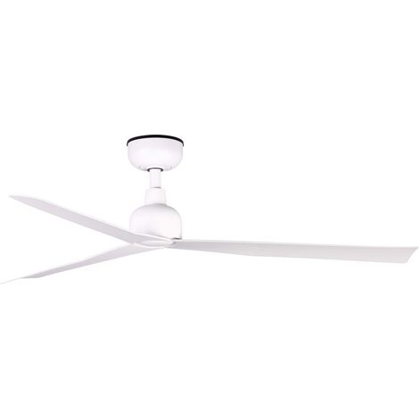 Outdoor DC Ceiling Fan Marine White with Remote (1/4)