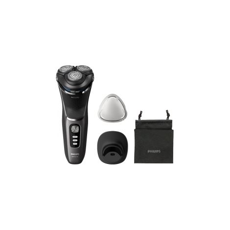 Shaver 3000 Series S3343/13 Rasoio Barba Skinprotect Nero e Grigio (1/4)