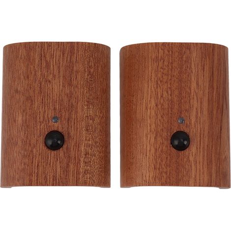 Lot de 2 veilleuses de couloir avec détecteur de mouvement intelligent, rechargeables par USB et aimantées, pour escalier ou couloir.