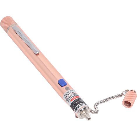 Testeur de défauts visuels fibre optique 5km, stylo VFL sans contact, alliage aluminium rechargeable, portée 5 kilomètres, outil de test réseau. (1/5)