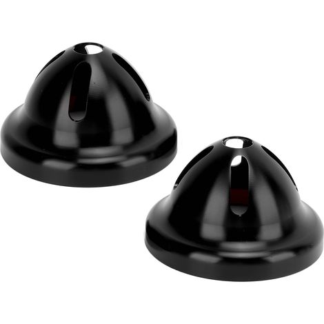 Motorrad-Blinkerabdeckungen, Edelstahl, für Bonneville T100 2002-2014, schwarz (1/5)