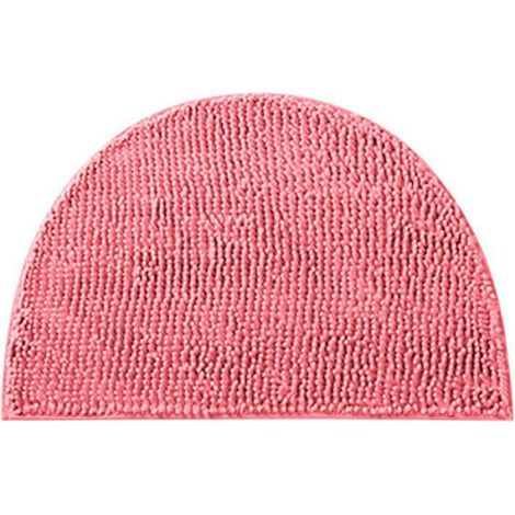 Demi Lune Tapis de Porte Entrée,Doux Absorbant Anti-dérapant Demi Cercle pour Salle de Bain,Avant Porte,Sol,etc-Intérieur Extérieur (1/5)