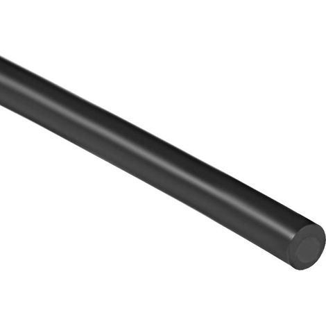 2mm ID x 4mm OD 2m Flexible Silicone Caoutchouc Tube Noir (1/5)