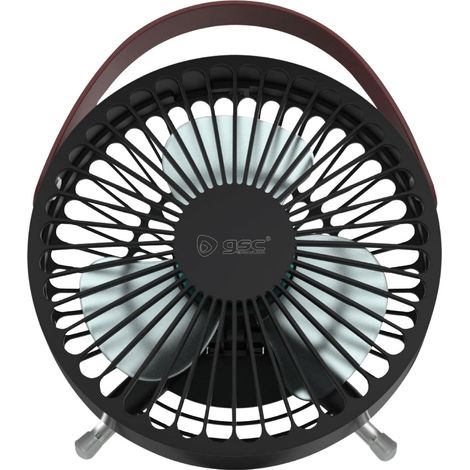 Mini-USB-Tischventilator Tapri Ø14cm 5W Schwarz