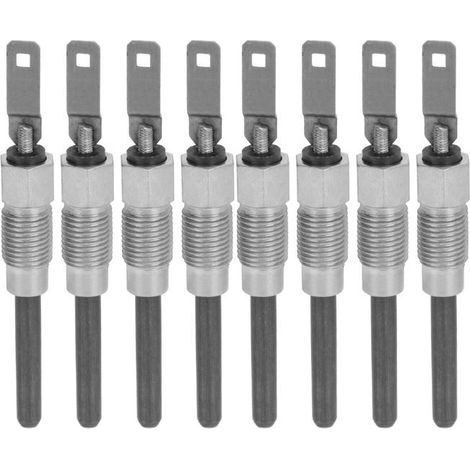 Bougie de préchauffage 8 pièces, construction solide 0250202126 bougies de préchauffage à démarrage rapide pour 6,5 L 6,2 L (1/4)