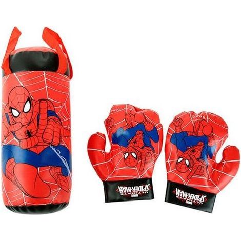 Spider-Man punching bag for children, boxing toy with gloves and adjustable stand, birthday gift for boys aged 4 to 9 years (1/5)