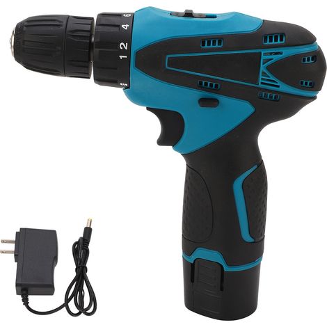 [JAMAIS UTILISÉ]Perceuse-visseuse électrique sans fil rechargeable avec batterie au lithium 12 V pour le perçage du bois et du plastique (1/5)
