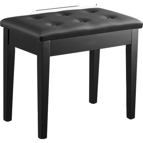 Banc de piano, hauteur réglable, compartiment de rangement, Type A Non Ajustable (1/2)