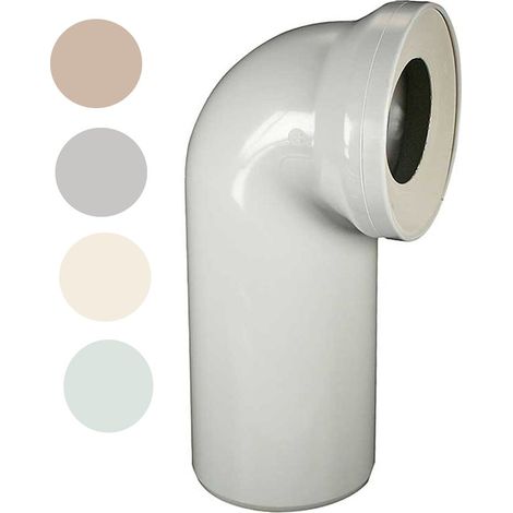 SANIT WC-Anschlussbogen 90 Grad DN100 weiß (1/5)