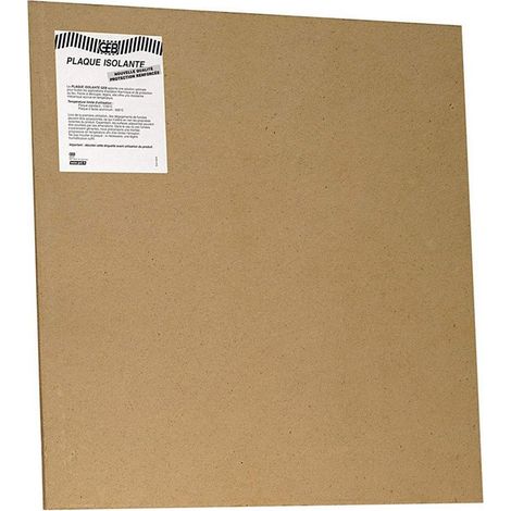 GEB – Plaque isolante 4 mm – Panneau d'isolation pour poêle à bois – Résistance thermique élevée – Installation facile dans espaces confinés (1/4)