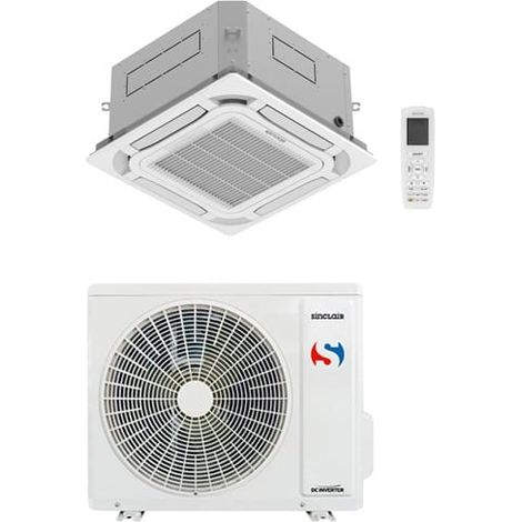 Climatizzatore Condizionatore Sinclair Cassetta a 4 Vie 90x90 24000 BTU ASC-24BI2 INVERTER R32 classe A++/A+ (1/4)