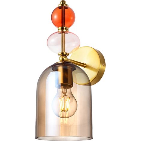 Applique Art Déco ambra ovale E27 Tropea Light Prestige (1/2)