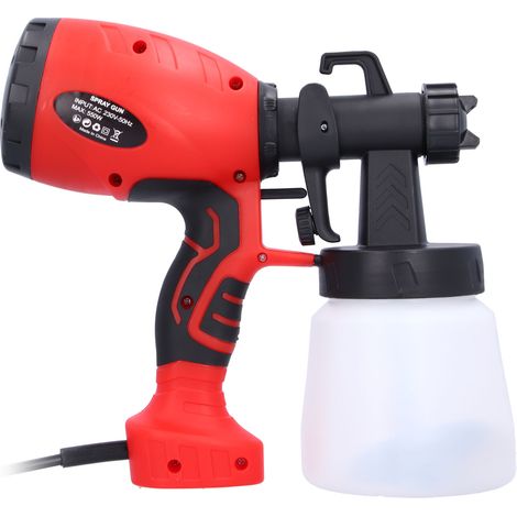 Pistolet à peinture électrique 550W, conforme aux normes européennes 250V 16A, outils pour pistolet à peinture, machine à pulvériser la peinture, pulvérisation en intérieur. (1/5)