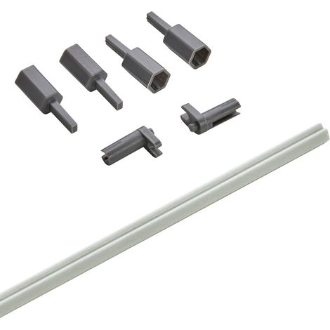 Schubladensystem Junker Slim Push to Open bis 35 Kg belastbar, Synchronisationsstange