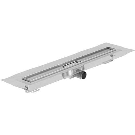ACO ShowerDrain C, Rinnenkörper, 88,5 cm, Einbauhöhe Oberkante Estrich: 8 – 12,8 cm, ohne Aufkantung