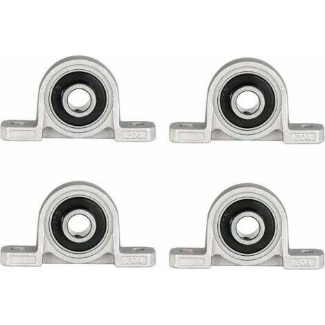 rodamientos de bloque, rodamientos de bolas de 10 mm, rodamientos de bloque de almohada, soporte autoajustable con orificio de brida.