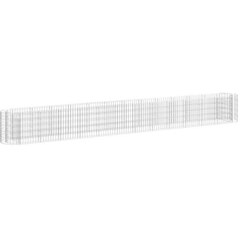 Maison Exclusive - Gabionen-Hochbeet Verzinktes Eisen 470x50x50 c