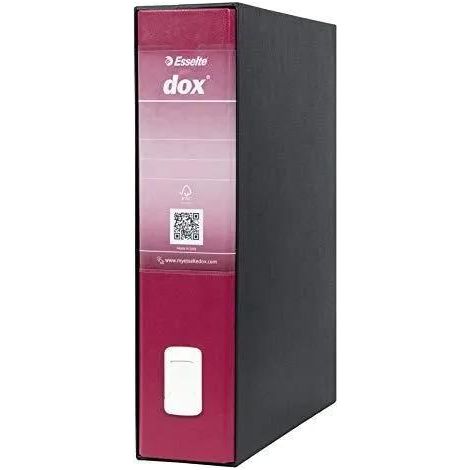 Rexel Dox 2 Archivador Negro para Organización de Oficina