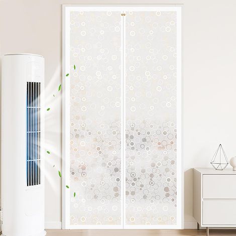 Rideau de Porte magnétique Transparent à Isolation Thermique (1/5)