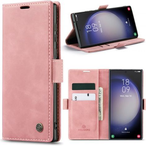 Hülle – Kompatibel mit Samsung Galaxy S23 Ultra – Urban Book – Pink (1/5)
