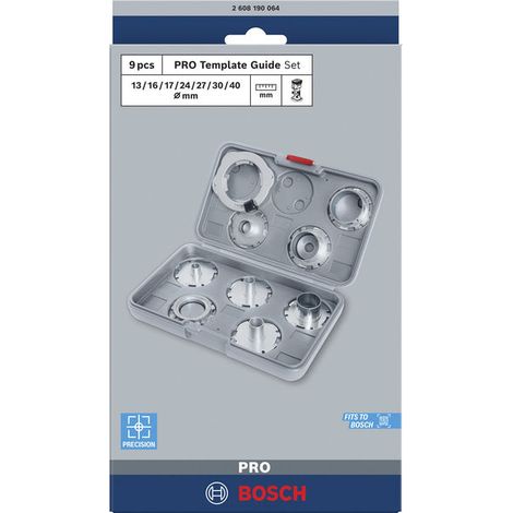 Bosch Network Routing Engine Bosch Function routing PRO Template Guide Set Metric for Router 9pcs ...