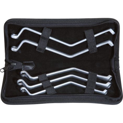 KS Tools 518.0300 Serie di Chiavi per Spurgo Freni Classic, 5 Pezzi, 7-11 mm (1/5)