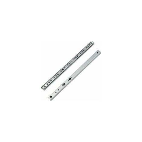 Coulisse Tiroir 2 paire Glissières pour Tiroirs en Métal à Roulement à Billes Coulisses à Bille Rails de Tiroirs à Coulisse Glissières à Roulement à Billes pour Tiroir de Meubles 246x17x10mm (1/5)