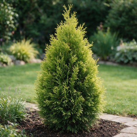 Faux-cyprès de Hinoki Aurora - Chamaecyparis obtusa Aurora 15/25cm Pot 2,5L (1/4)