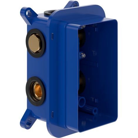 Villeroy und Boch Einbaukörper TVD00065100000 Universal, für Thermostat-Unterputz, mit Sicherungseinrichtung, blau