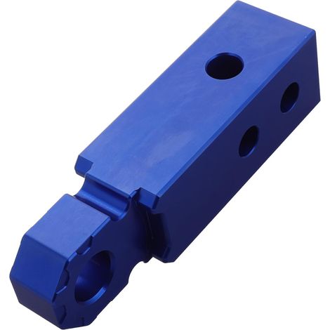 Récepteur D'attelage Remorquage, Manille pour Récepteur D'attelage, Alliage D'aluminium Bleu, Véhicule et Trailer, Connexion Sécurisée, Résistant à l'usure, Récupération (1/5)