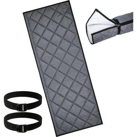 Gaine isolante tuyau climatiseur - Protecteur Réglable S'adapte À Des Tuyaux De 14,7 À 15,2 Cm,Enveloppe Isolante pour Flexible de Climatisation pour Grenier Chambre Maison Hôtel (1/5)