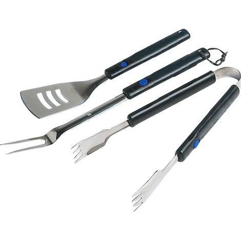 SET 3 USTENSILES INOX MANCHE EXTENSIBLE