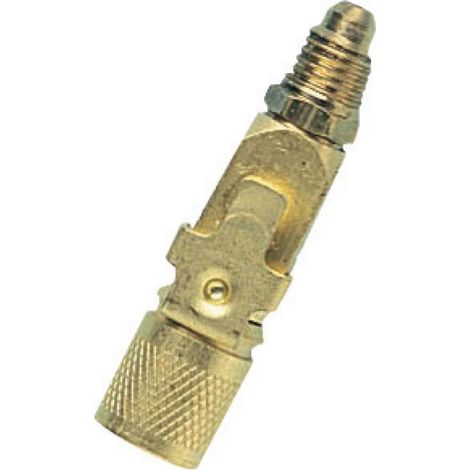 coupleur rapide droit - pour gaz r410a - mâle / femelle (1/2)