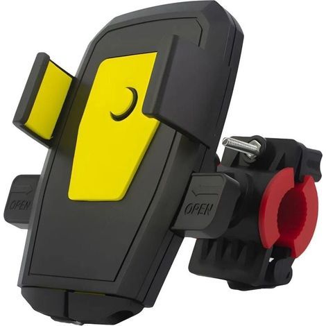 Supporto per telefono da bicicletta, supporto universale per bici, supporto per smartphone da manubrio, supporto per smartphone girevole a 360° per moto o scooter (1/5)