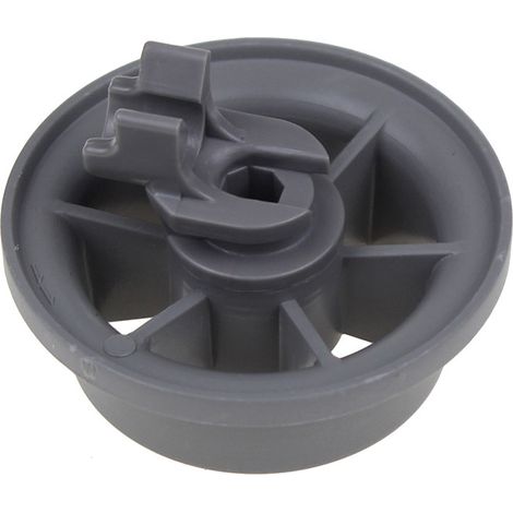 Roulette panier inférieur (x1) (1885900400) Lave-vaisselle ALTUS, ARDEM, AYA, BAUKNECHT, BEKO, BLOMBERG, BLUESKY, BRANDT, CONTINENTAL EDISON, FAGOR, FAR, FUNIX, GRUNDIG, IGNIS, LADEN, LISTO, PROLINE,  (1/3)