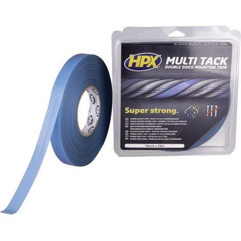 Ruban adhésif HPX double-face - Extra-fort - 19 mm x 25 m - PA1925 (1/5)