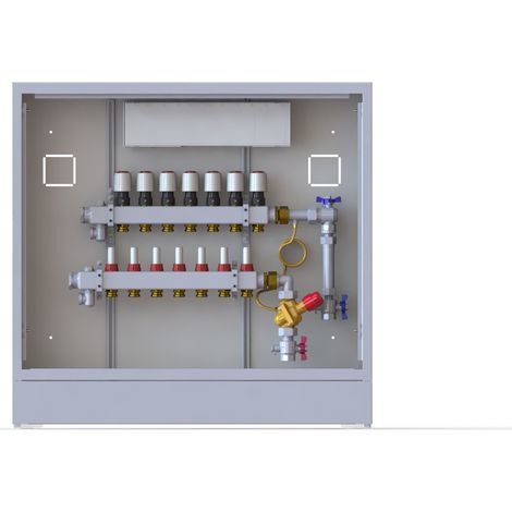 Station UnoFloor Comfort 7R 7 HK, rechts mit AB-PM-Set, 230V