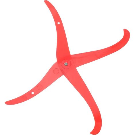 Règle de Mesure en Céramique Jambes Courbées en Plastique Rouge, Outil Léger Multifonction pour Sculpture et Modélisation d'argile Précise (1/5)